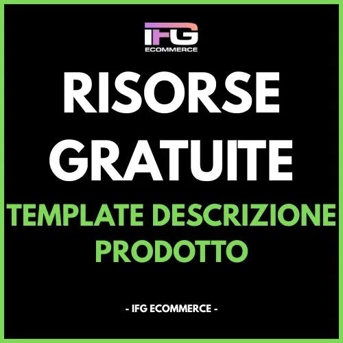 Template Descrizione Prodotto Shopify