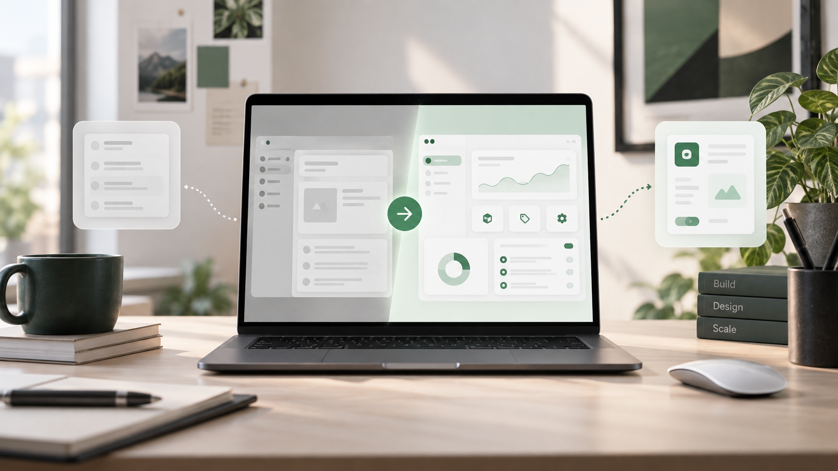 Interfaccia di una app Shopify che passa dal vecchio stile Admin a un layout moderno compatibile con Polaris 2.0